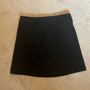 Black velvet skirt!!